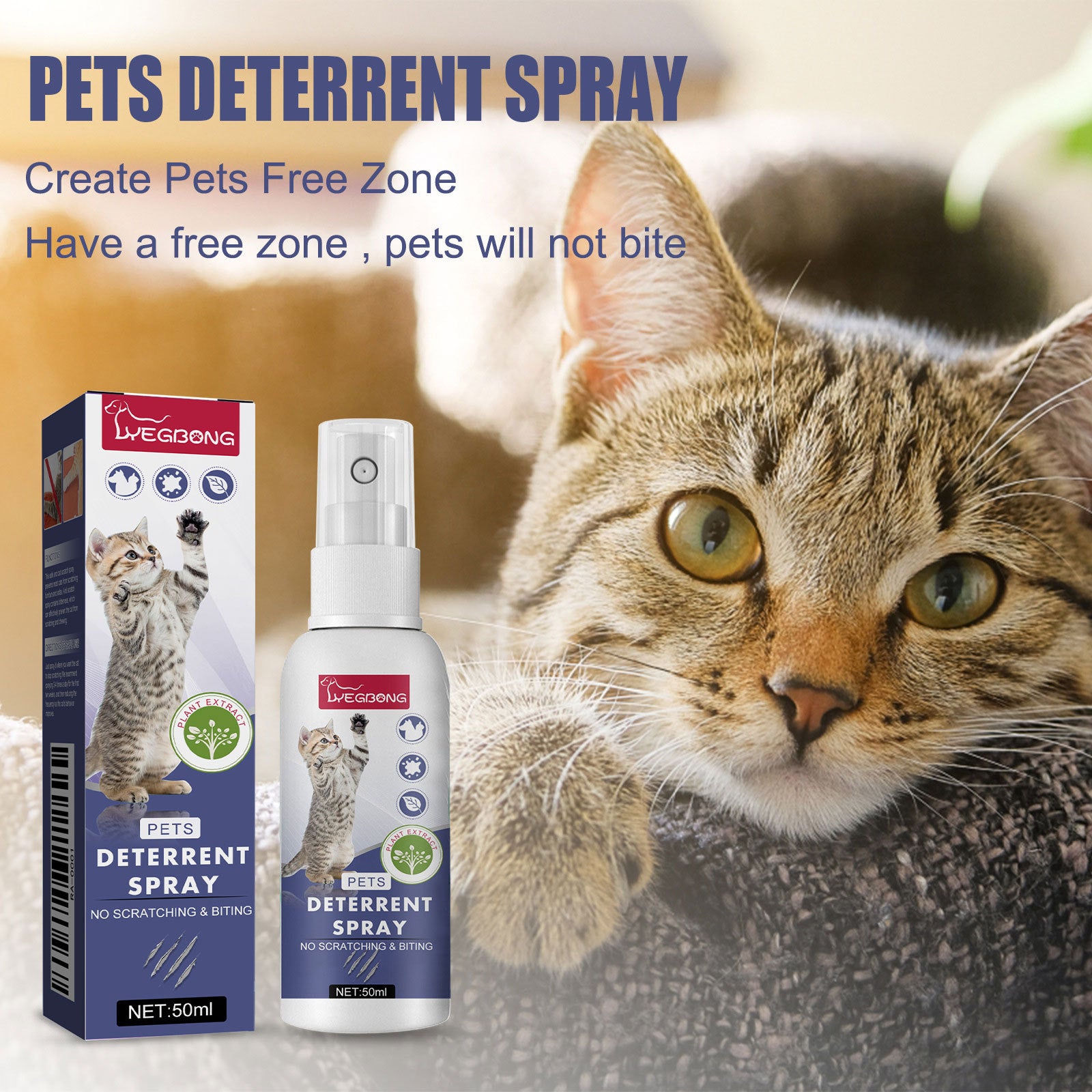 Restricted Area Set Up Expelling Spray Dogs And Cats Scratching Door Sofa Anti-scratch Bite