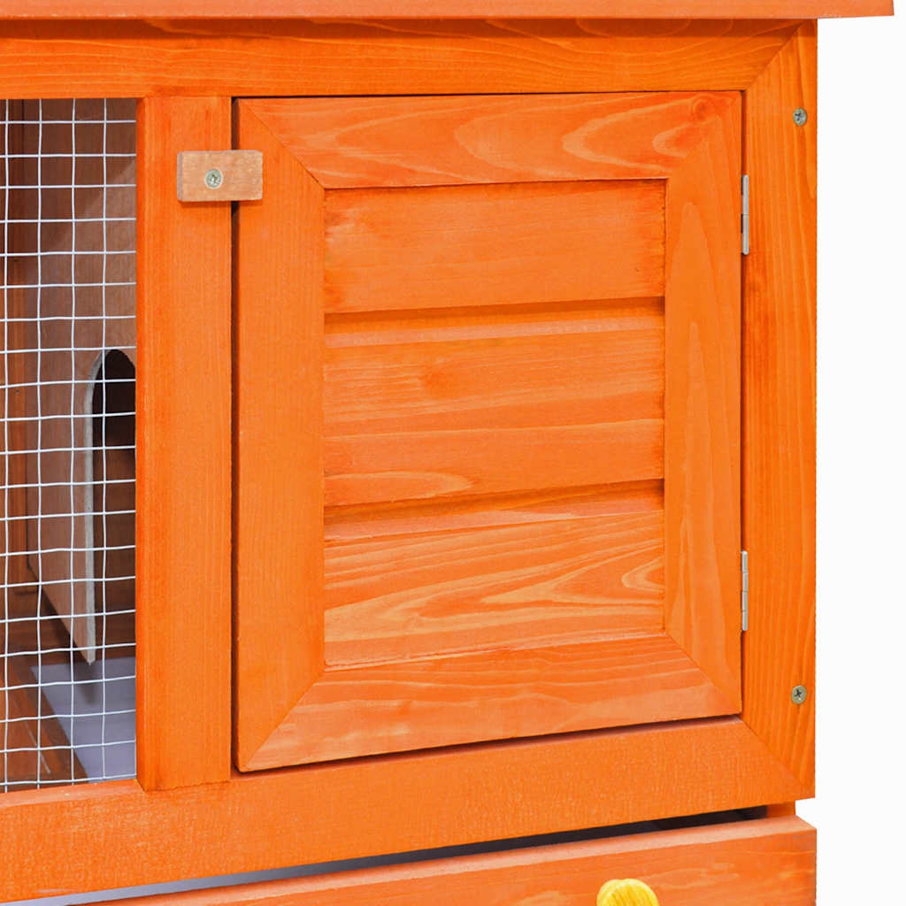 Rabbit hutch, small animal house, rabbit hutch with 1 door,   rabbit hutch 1
