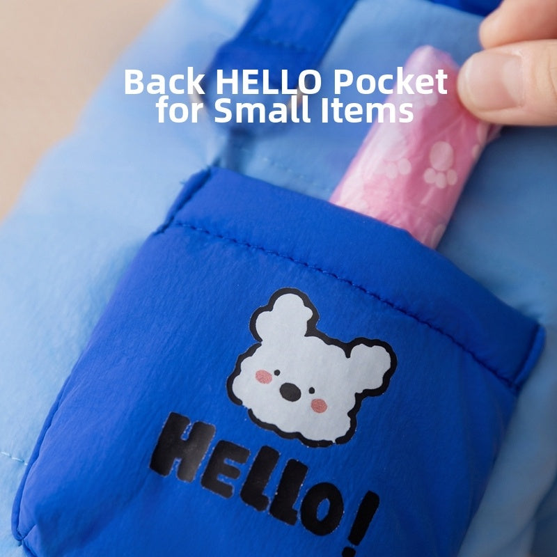 New Winter Down Jackets For Dogs, Bichon Schnauzer Small And Medium-sized Dogs, And Four-legged Pet Clothes For Cats To Keep Warm In Winter