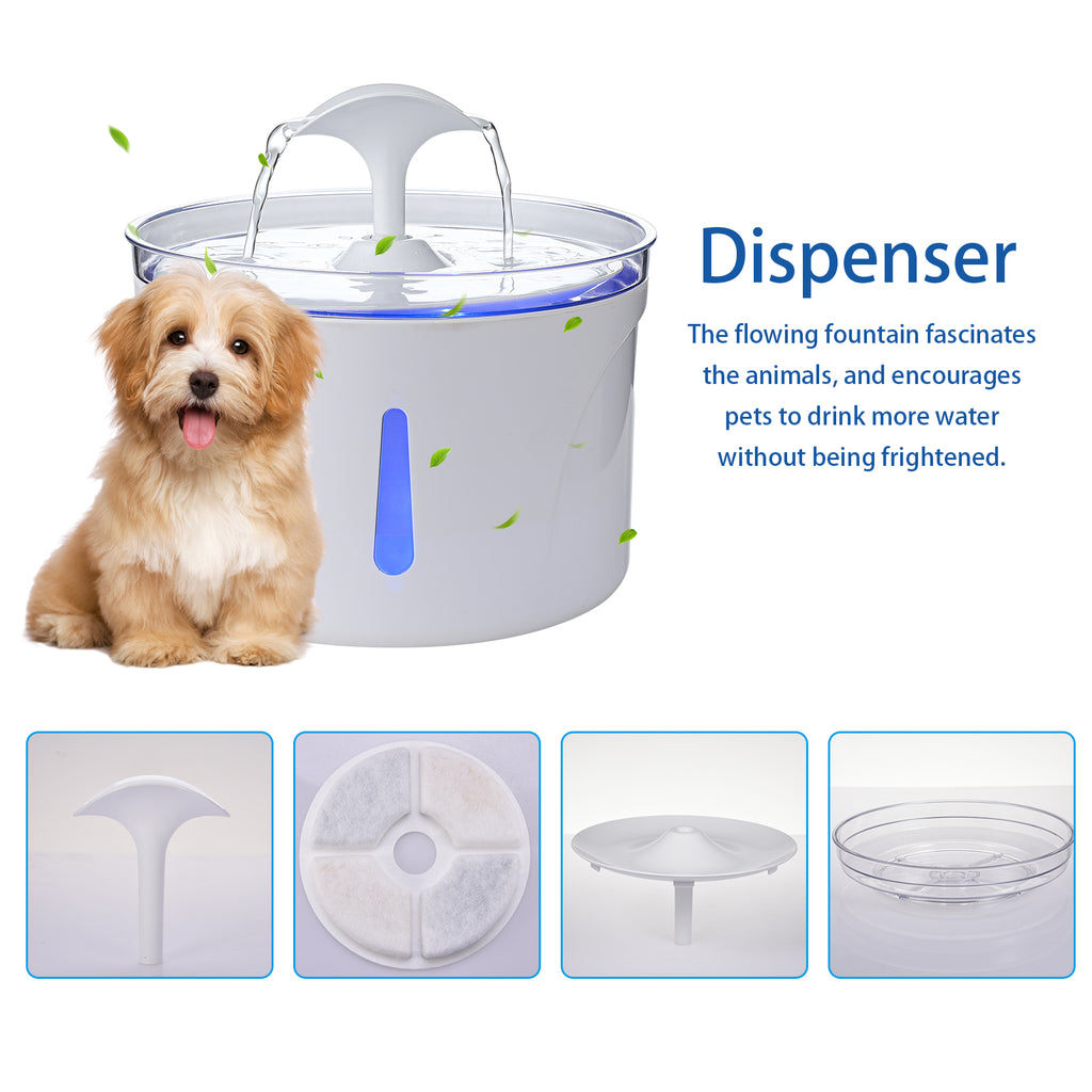 Cats And Dogs Drinking Water Basin Automatic Circulating Water Pet Feeder