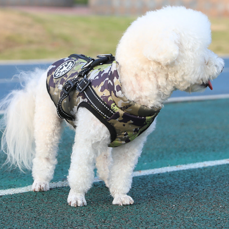 Pet Warm Dogs Cotton Coats With Thickened Fleece