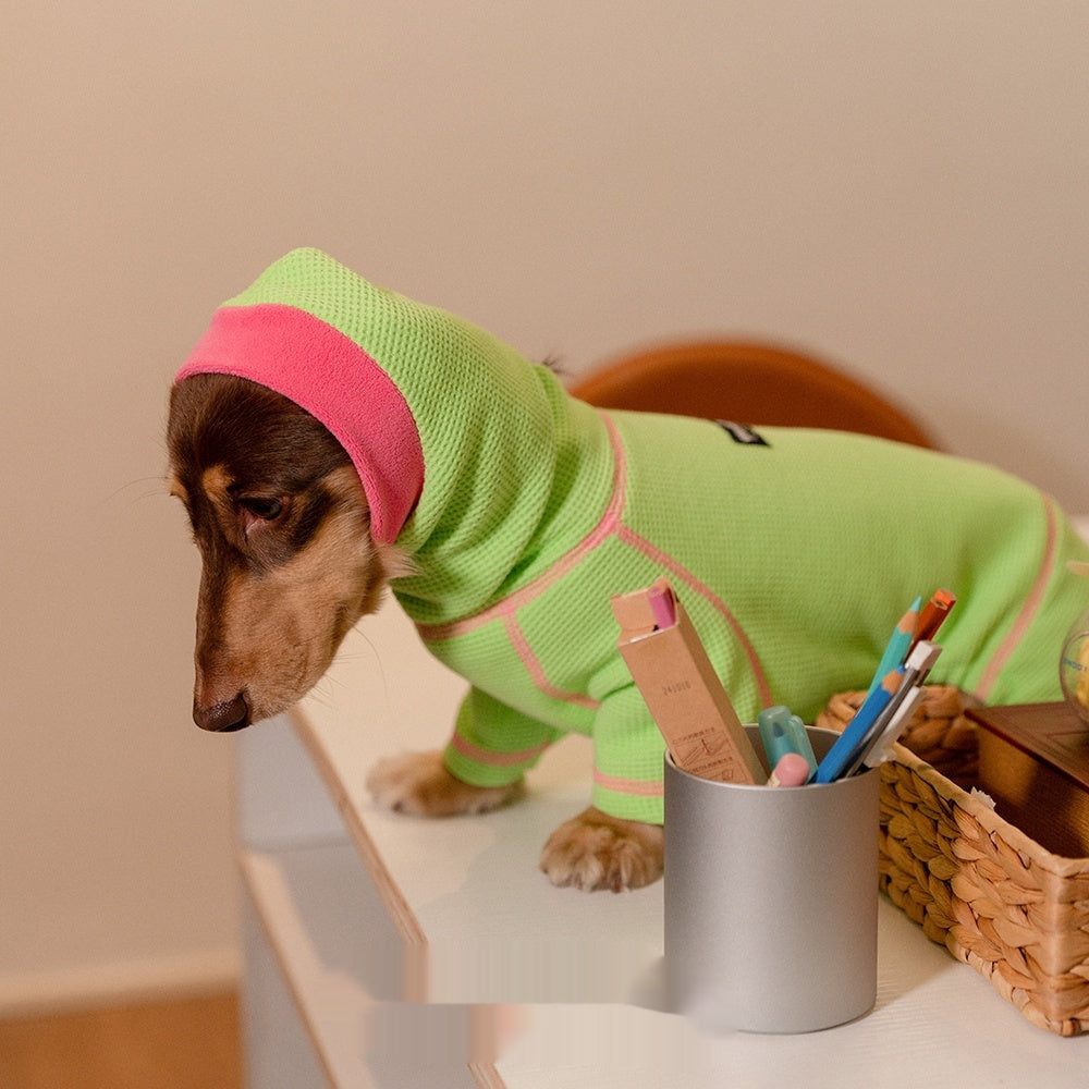 Waffle Dachshund Clothes Pullover Four Seasons Four-legged Pet Clothing