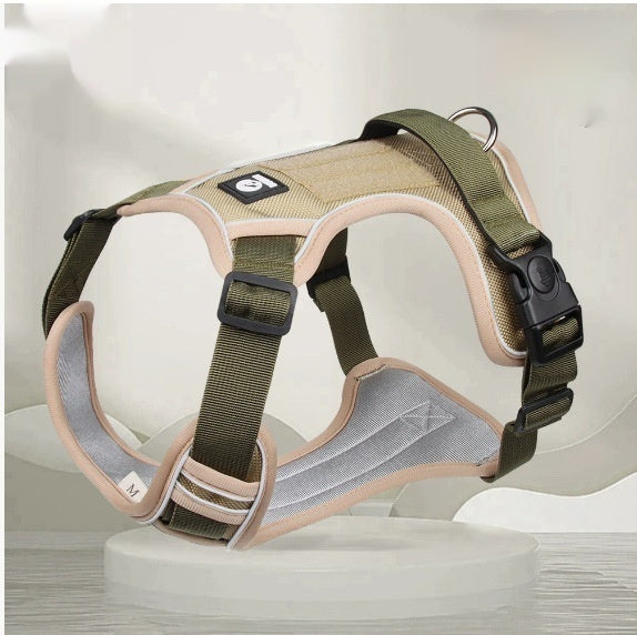 Harness For Large Dogs Durable Bite-Resistant Chest And Back Harness For Dogs