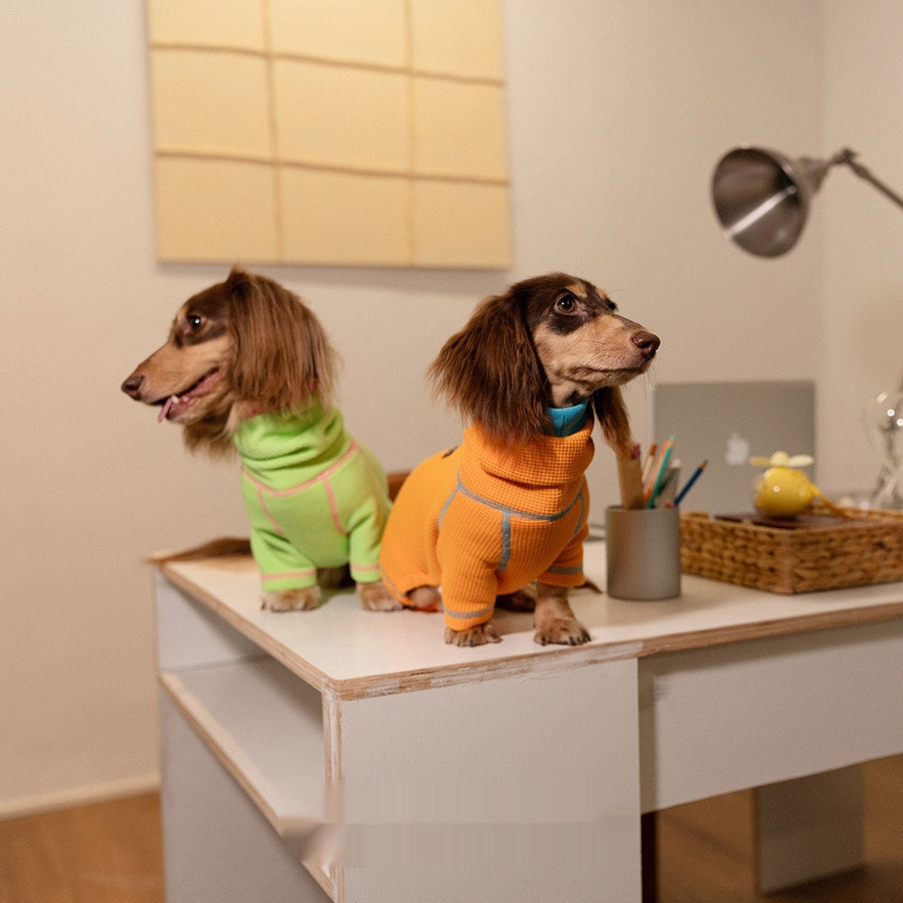 Waffle Dachshund Clothes Pullover Four Seasons Four-legged Pet Clothing