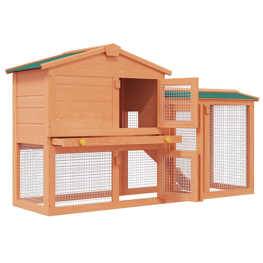 Large Rabbit Hutch   Large Rabbit Hutch and 145x