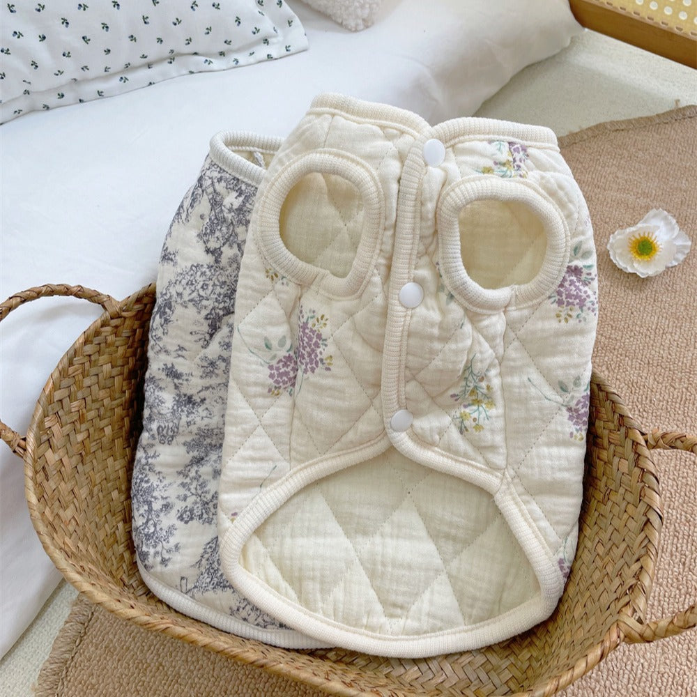 Pet Clothes Cotton-padded Clothes Home Clothes