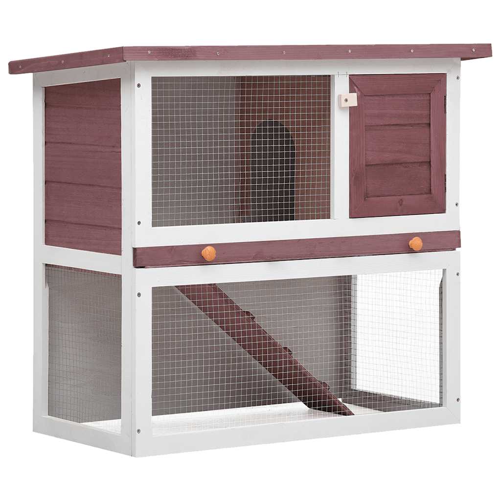 Rabbit hutch, small animal house, rabbit hutch with 1 door,   rabbit hutch 1