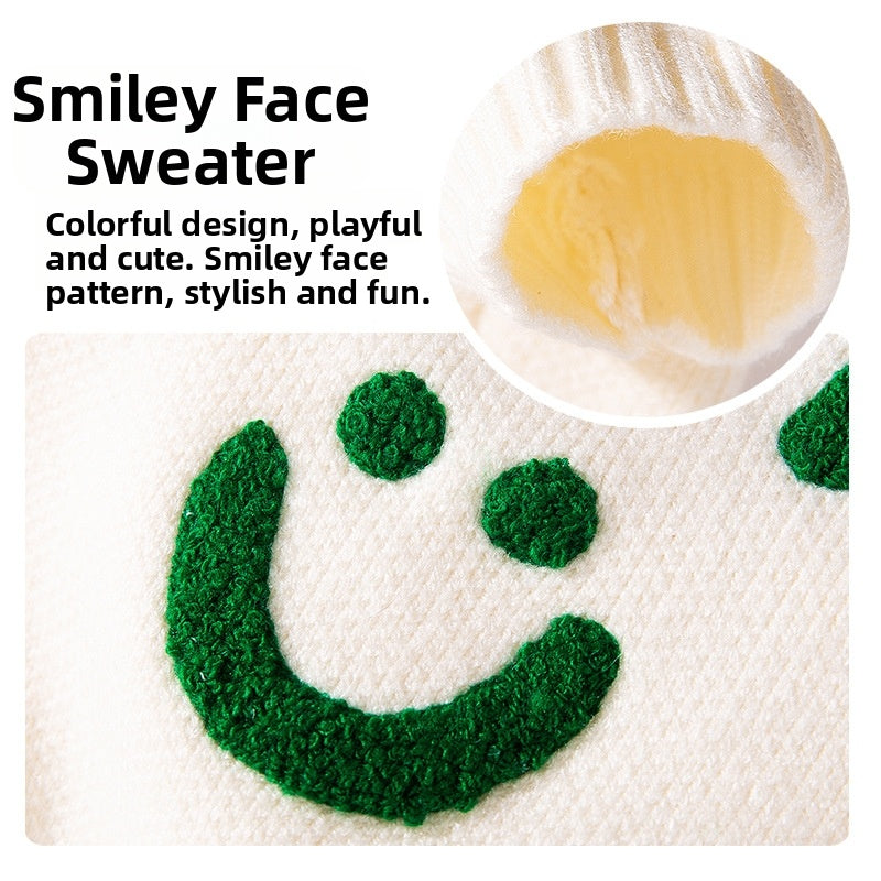 Small Dog Sweaters Knitted Pet Warm Colorful Letter Embroidery Dog Sweatshirt Winter Clothes Kitten Puppy Sweater Doggy Apparel Costumes