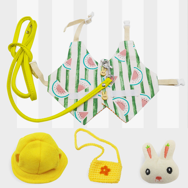 Pet Bunny Clothes Bunny Lop-eared Rabbit Ornaments