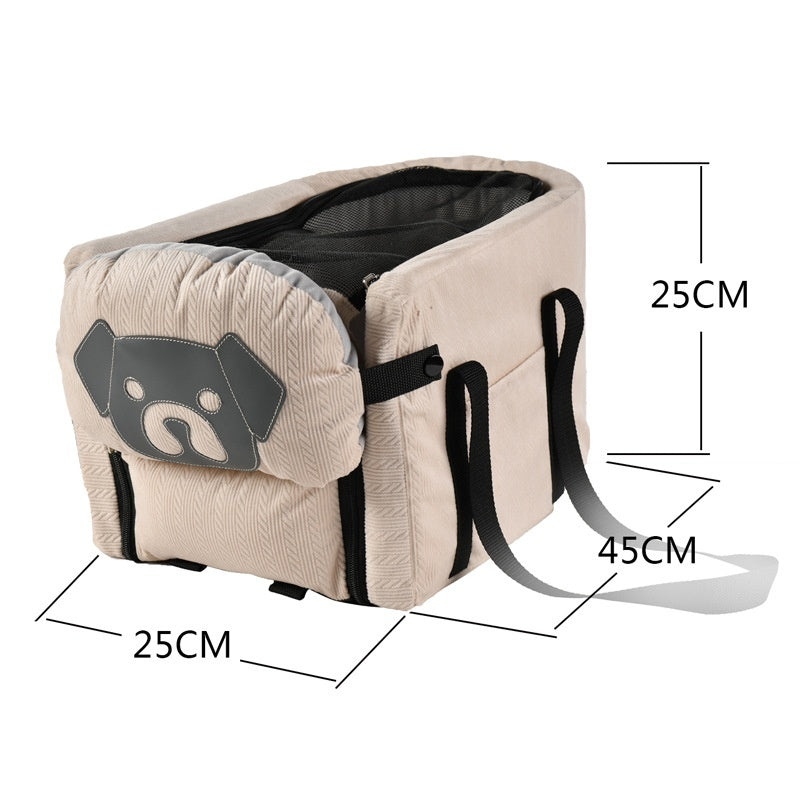 Cats And Dogs Are Prone To Carry Travel Car Backpack Console Car Seat Car Armrest